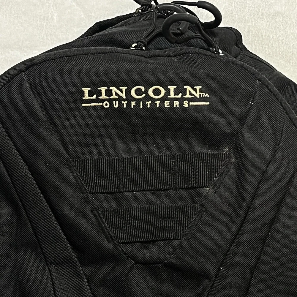 Lincoln Outfitters Rugged Backpack Camping Computer Sleeve Sturdy Large Size
